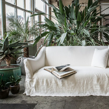 ASCOT CONTEMPORAIN - 4 seater fabric sofa with removable cover by Crearte Collections - view 3